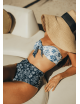 TOP MARIA LUZ X TATIANA DE NICOLAYReversible blue and white 2-piece swimsuit -  Two-piece swimsuit