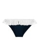 NINA BABY Girl’s bikini briefs in blue and white -  Girls’ Swimwear 
