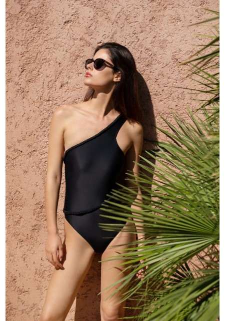 YARA One-piece swimsuit in black -  Maillot de bain prix doux