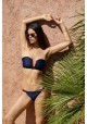 TOP AURELIE Bikini top in navy blue, black and pink -  Sweet Price Swimwear