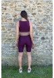 KAKO Purple and mocha cycling short -  OUTLET SPORT