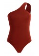 YARA Red one-piece swimsuit in organic cotton -  Maillot de bain prix doux