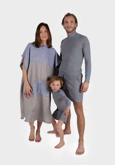 SHORT BOY Boy's grey swimsuit -  Maillot de bain enfant