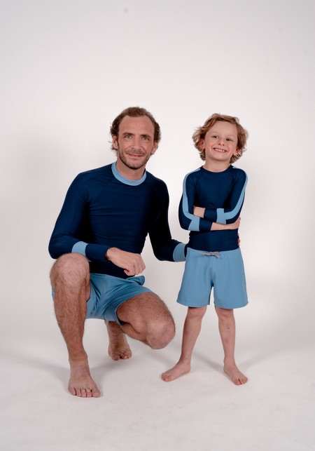 ELIOTT BOY Boy's blue swimsuit -  Maillot de bain enfant