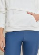 Sweatshirt en coton bio blanc - PETYA