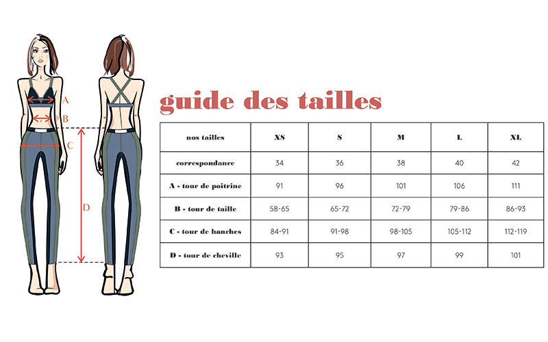 taille body femme